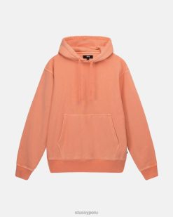 unisexo coral sudadera con capucha de vellón teñido con pigmentos N6T4D233 STUSSY sudores
