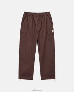 unisexo marrón pantalones de playa cargo ripstop N6T4D335 STUSSY pantalones