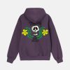 unisexo uva sudadera con capucha y escudo de calavera N6T4D179 STUSSY sudores